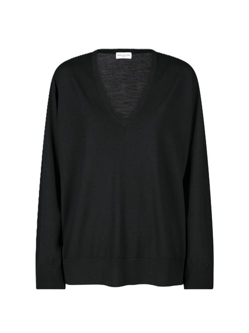 Maglia scollo a V Dries Van Noten DRIES VAN NOTEN | 011202-9700-9009700 BLACK